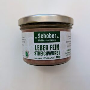 Bio Leberstreichwurst im Glas