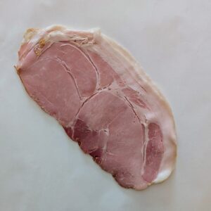 Bio Beinschinken, aufgeschnitten