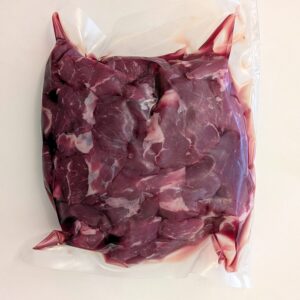 Bio Tristl vom Rind, für Gulasch geschnitten