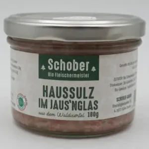 Bio Haussulz im Glas