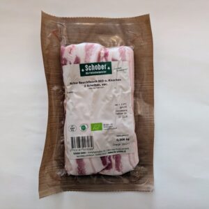 Bio Schw. Bauchfleisch ohne Knochen, 2 Scheiben