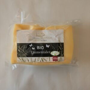 Bio Emmentaler (aus Heu-Rohmilch)
