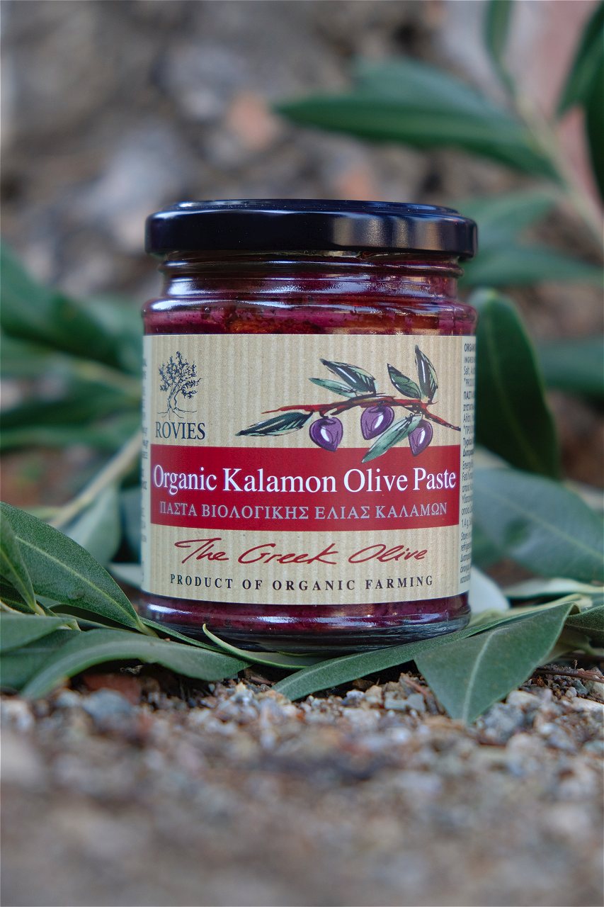 Olivenpaste aus schwarzen Kalamata Oliven – Bioschwestern