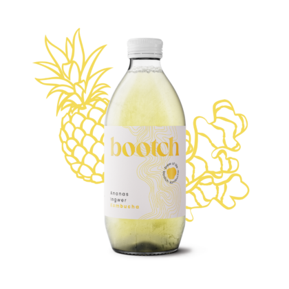 Bio Kombucha Ananas-Ingwer