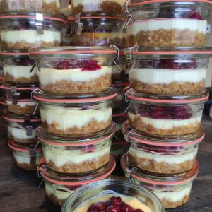 Bio Cheesecake mit Sauerkirschen (Gaia)