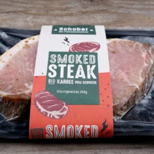 Bio Smoked Steak Schwein