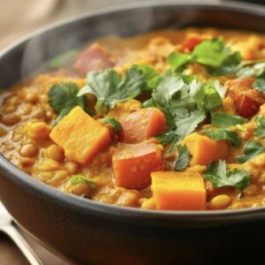 BIO Kürbis-Curry mit Bulgur (Gaia)