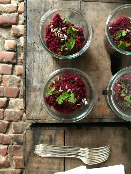 BIO Rote Rüben – Kokos – Curry mit Emmer (Gaia)