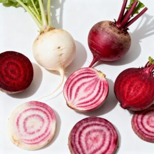 Bio Rüben Mix (weiße & Chioggia Rüben)