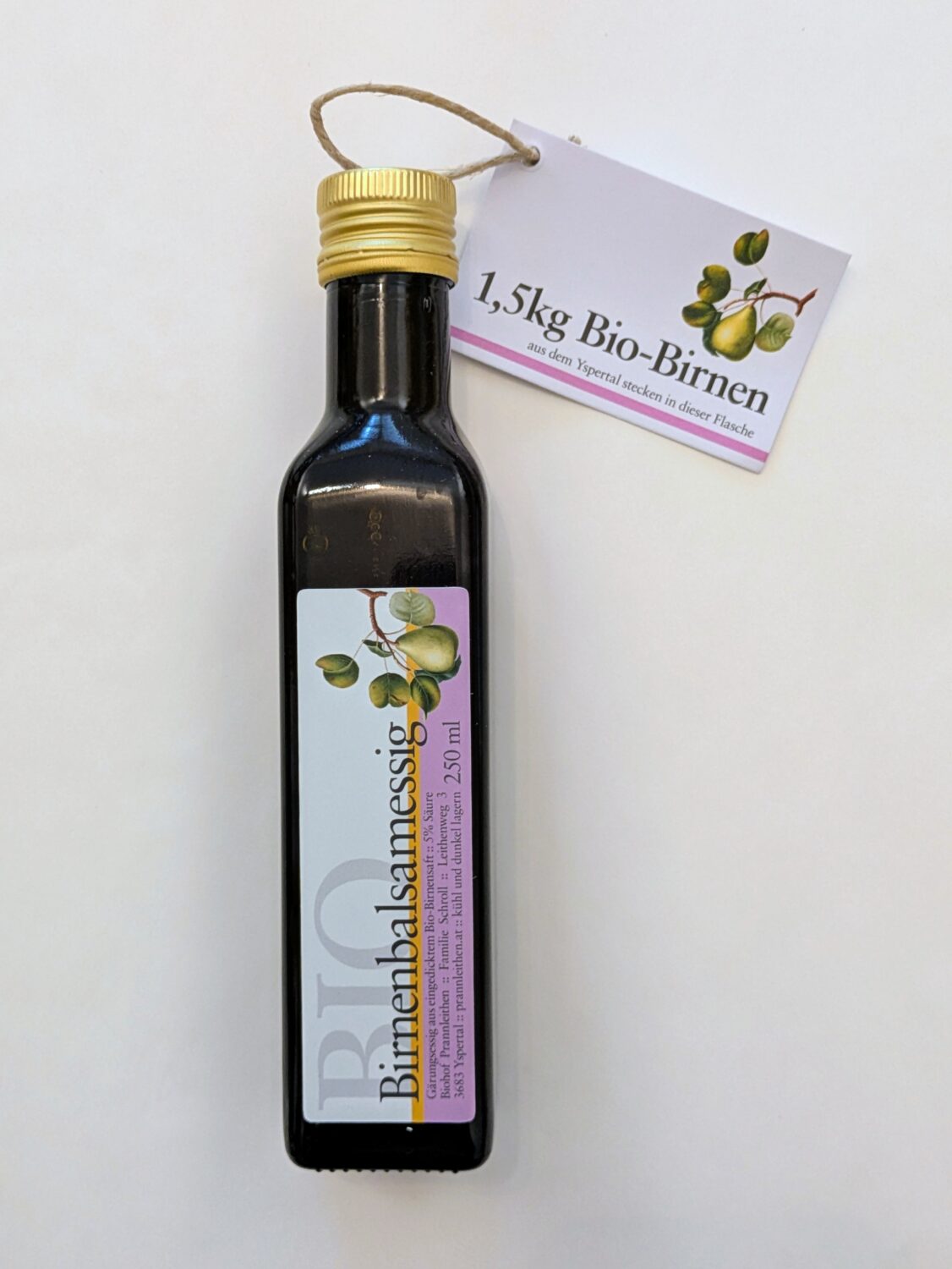 Bio Birnenbalsamessig