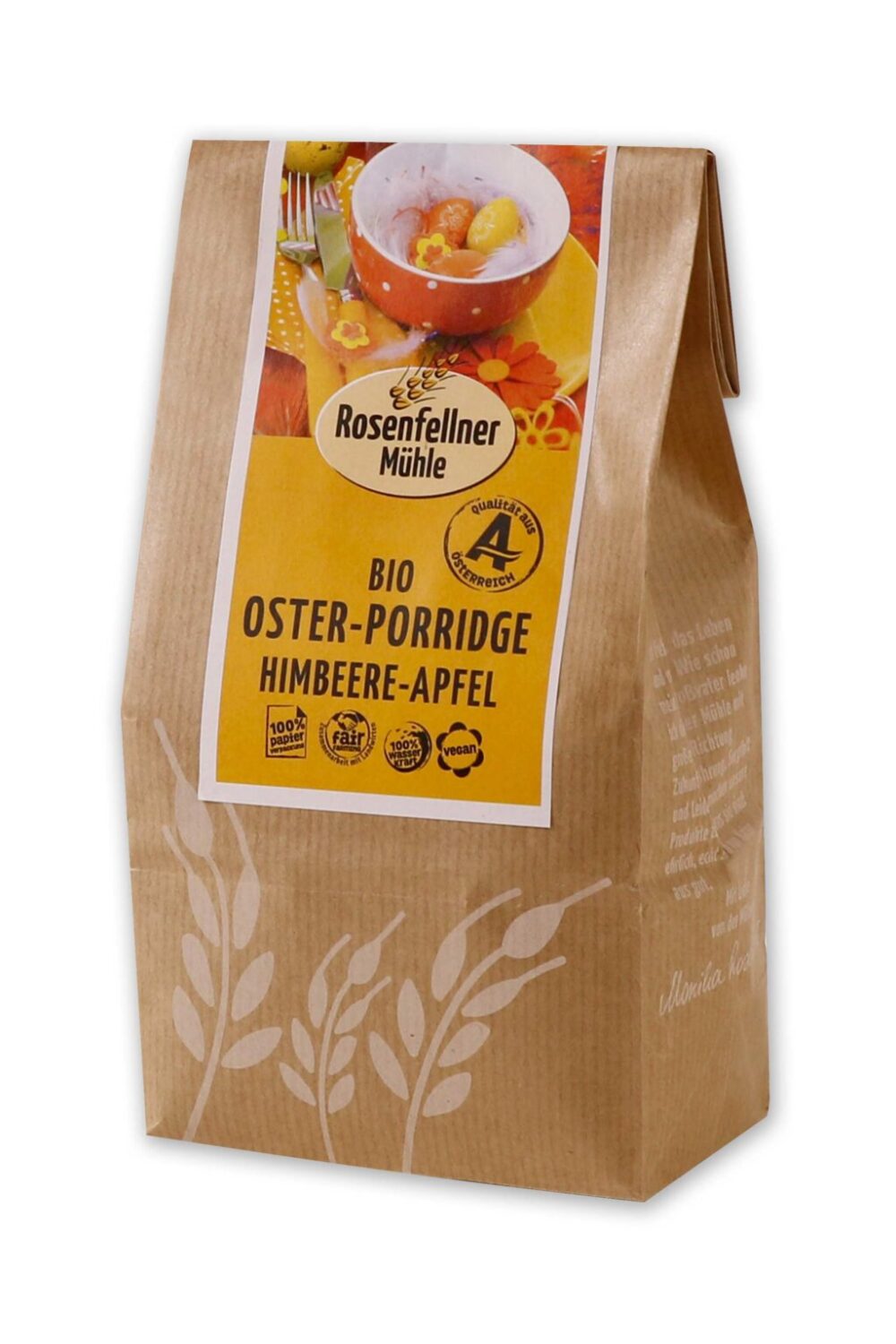 Bio Porridge Himbeere-Apfel